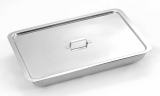 Stainless steel Instruments Trays with cover_lids